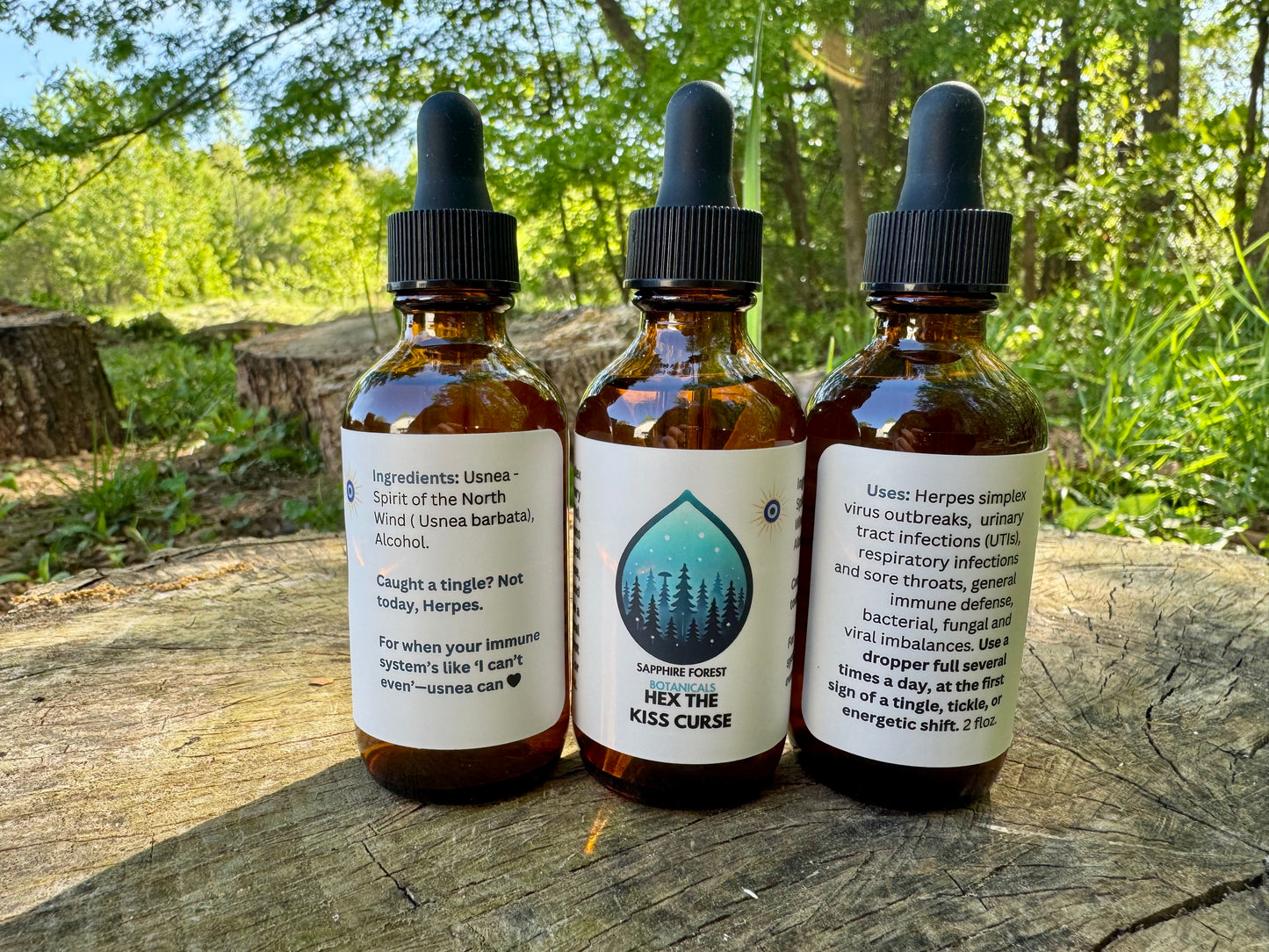 HEX THE KISS CURSE - Usnea barbata Tincture