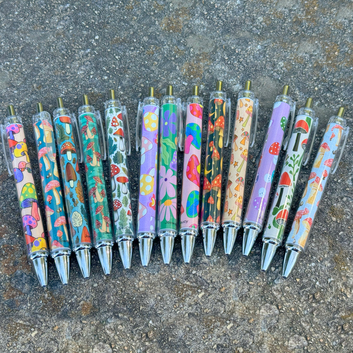 Assorted Mushroom Pens