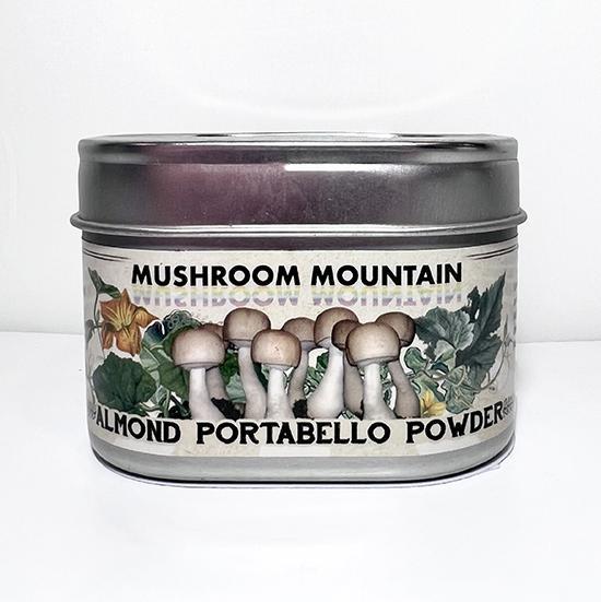 POWDERED ALMOND PORTABELLA MUSHROOMS