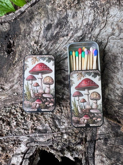 Mushroom Match Tin
