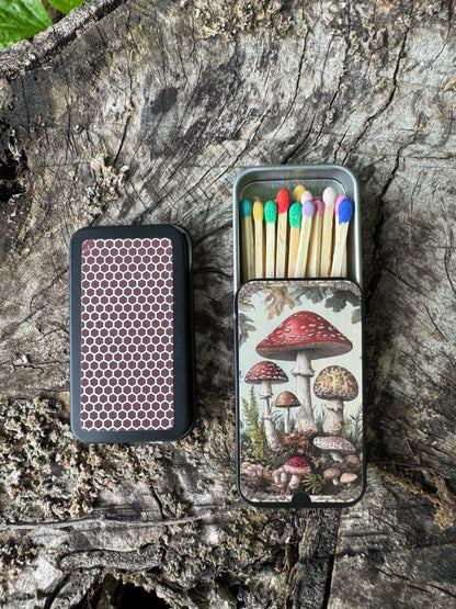 Mushroom Match Tin