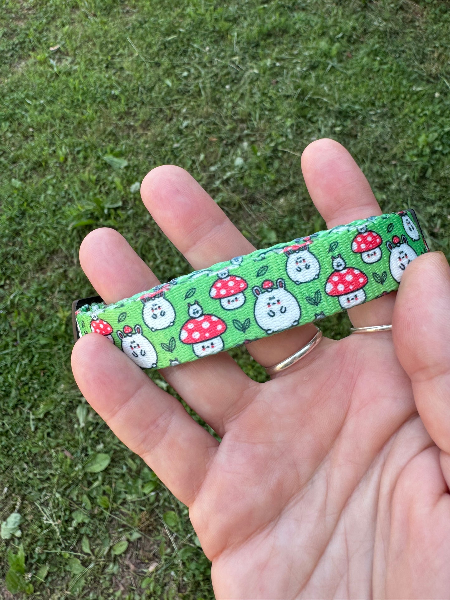 Colorful Mushroom Pet Collar