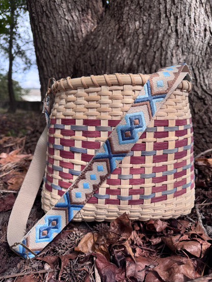 Handwoven Mushroom Foraging Basket – Large