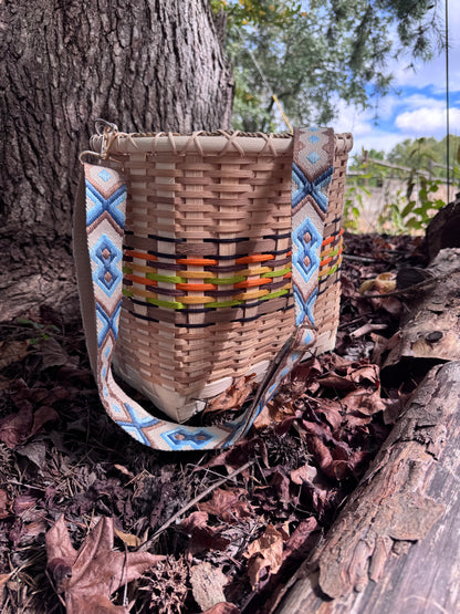 Handwoven Mushroom Foraging Basket – Large