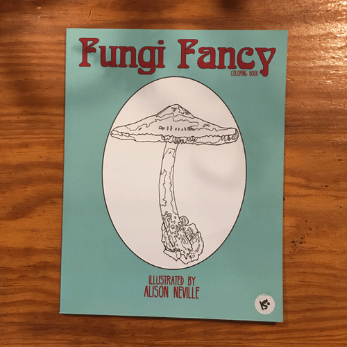 Fungi Fancy Coloring Book